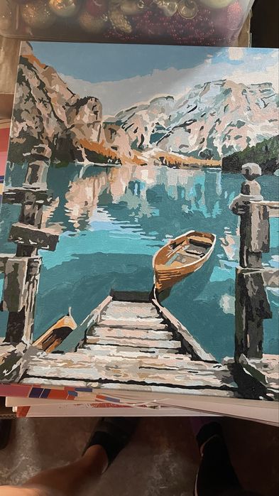 Картини ръчно рисувани по номера