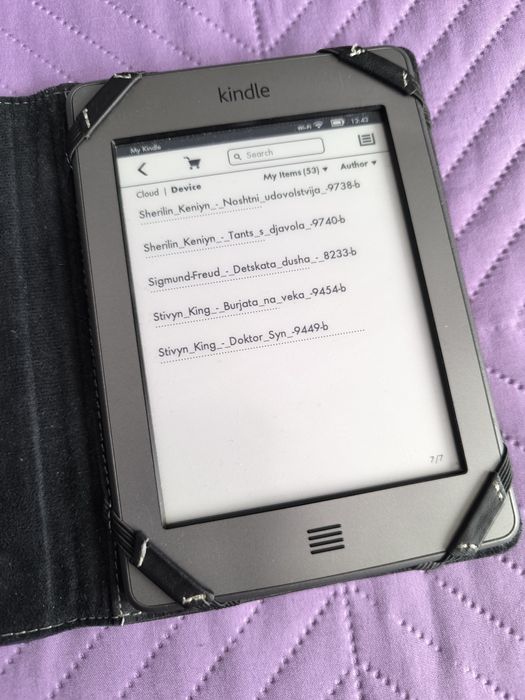 Kindle e-book четец за книги