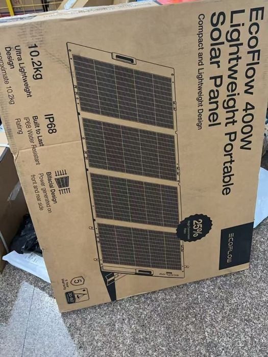 EcoFlow солнечная панель 400w GEN 3 модель  2026года