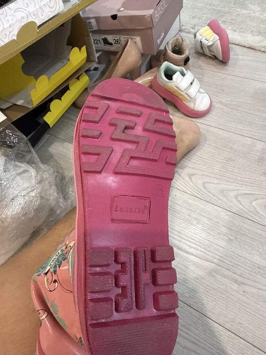 Сапоги резиновые 34 размер для девочек