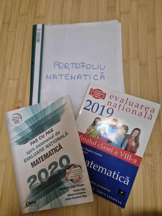 Pachet promoțional - portofoliu+2 culegeri mate EN
