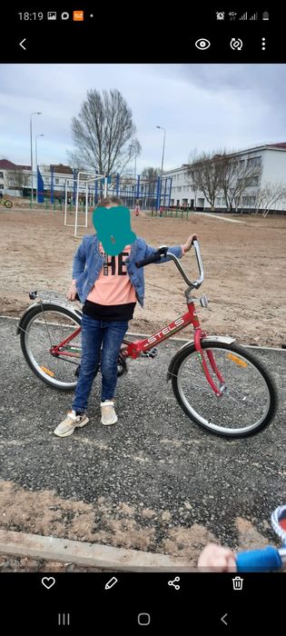 Велосипед STELS в отличном состоянии.