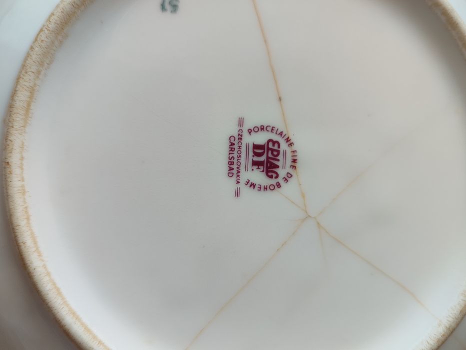 Салатницу большая, чешская