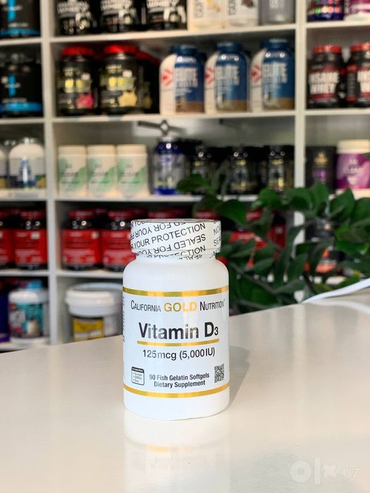 California Gold Nutrition vitamin d3 125mcg 5.000 iu д3