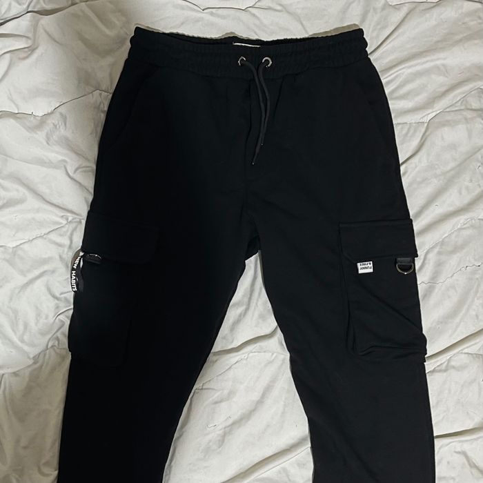 Дамски дънки bershka cargo панталон