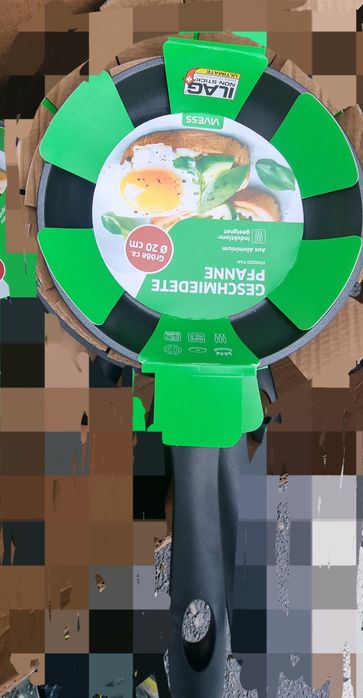 тигани  от кован Алуминий 20 и 24см Vivess