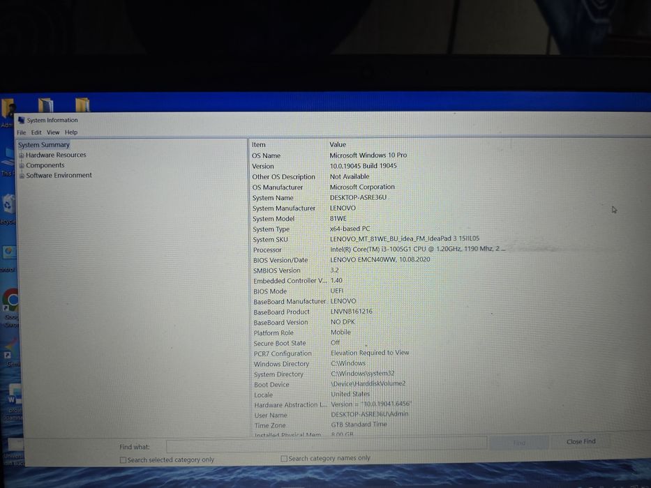 Lenovo laptop ideapad