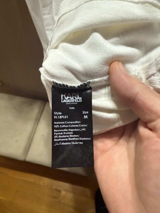 Karl Lagerfeld оригинална мъжка тениска, размер M
