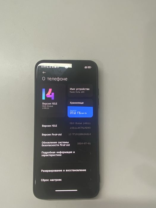 Iphone 11 73%\128gb,Redmi Note 10S 64gb