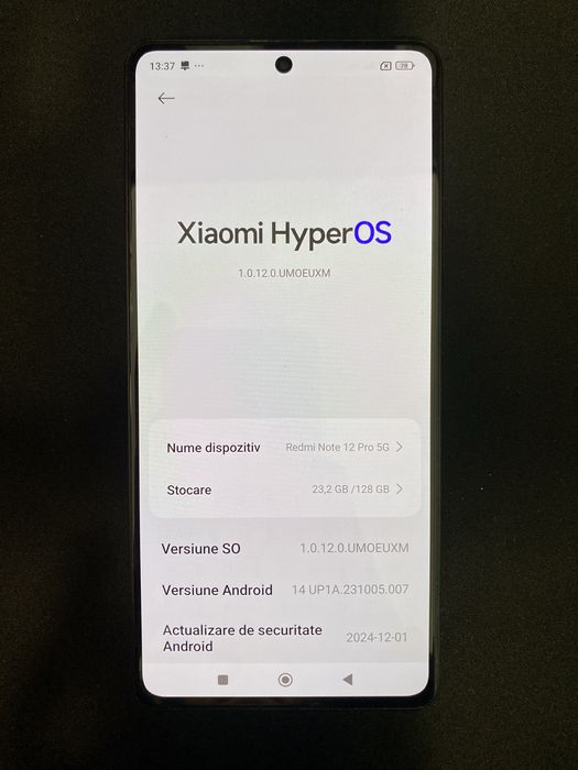 Xiaomi Redmi Note 12 Pro 5G 128GB ID-XXL050
