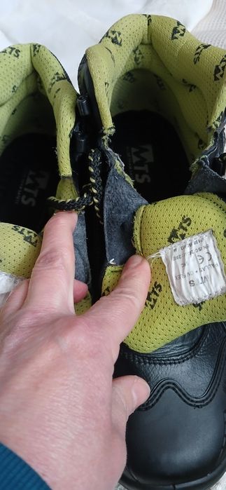 Bocanci de lucru MTS piele naturală mărimea 44
