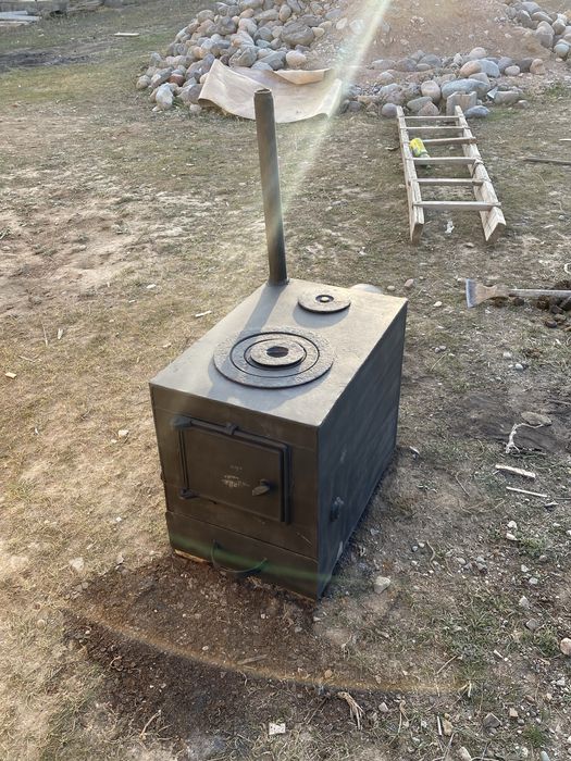 Угелныий  печька