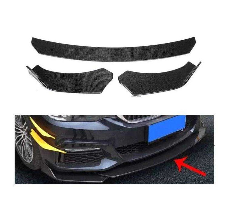 Spoiler[LIP]/prelungire bara fata tuning [negru lucios]