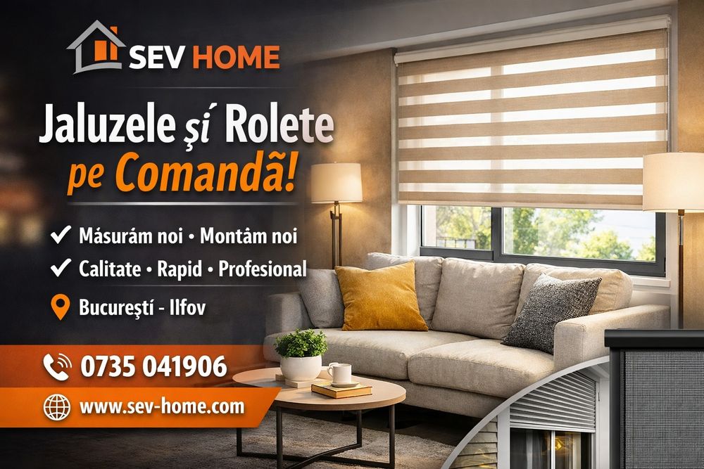 Rolete zi-noapte cu Montaj București