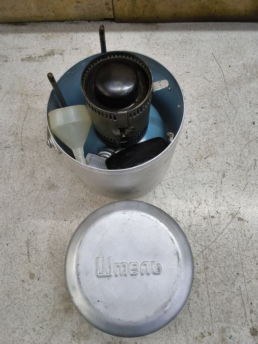 Kit camping: Primus turistic URSS complet + Butelie gaz 3L cu reductie