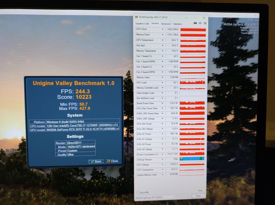 Nvidia rtx 3070 ti 8gb gainward phoenix