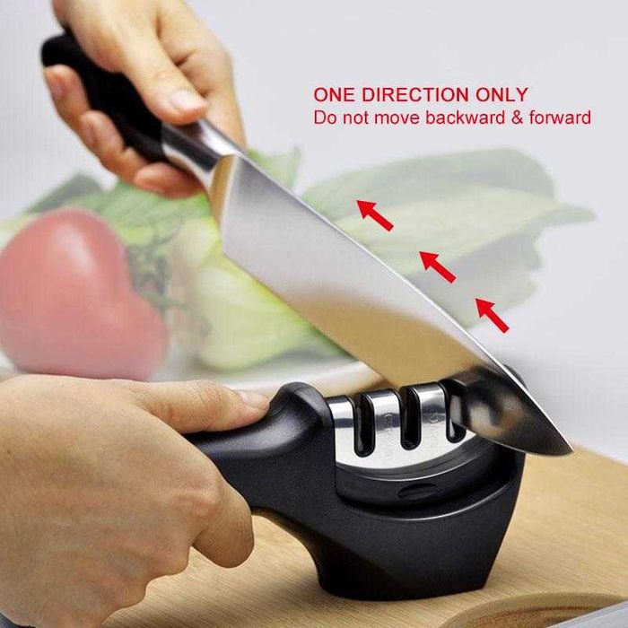 3 in 1 Dispozitiv de ascutit cutite, foarfece, etc Nou ambalat!