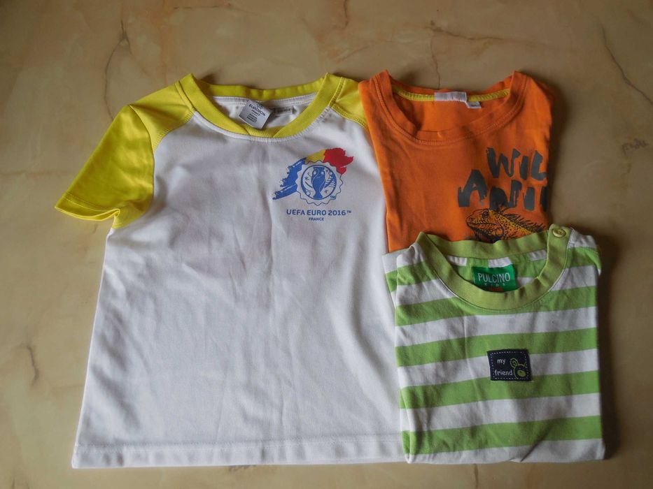 Lot hainute de vara pentru baieti marimea 104 - 110