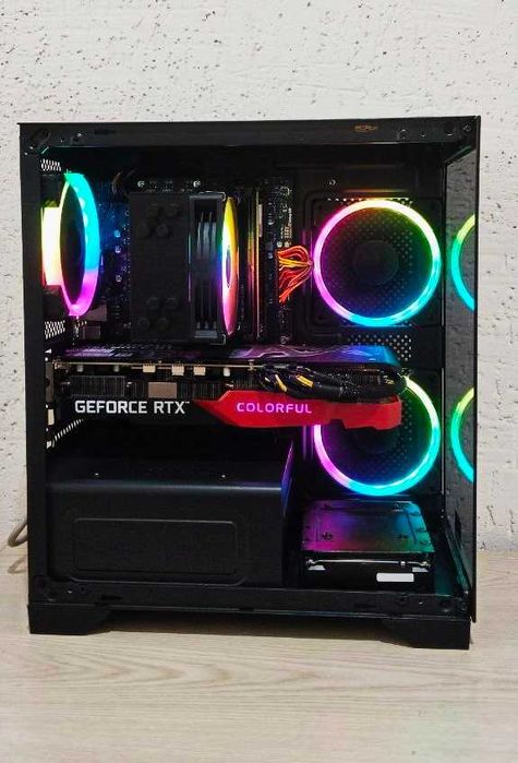 Игровой Кейс i5 14400F MSI PRO H610 DDR4-32Gb RTX™3080 SSD-1Tb HDD-2Tb