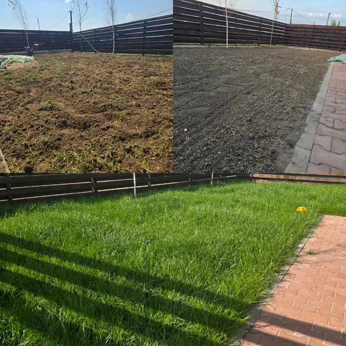 Ofer servicii de curățare și întreținere terenuri,curții.