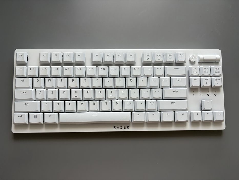 Клавиатура Razer Deathstalker V2 Pro tkl бял