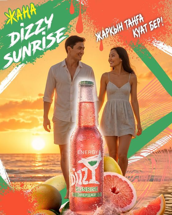 Энергетический напиток DIZZY ENERGY