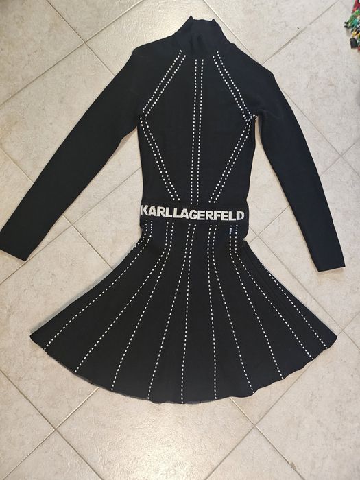 Рокля с лого брандинг Karl Lagerfeld