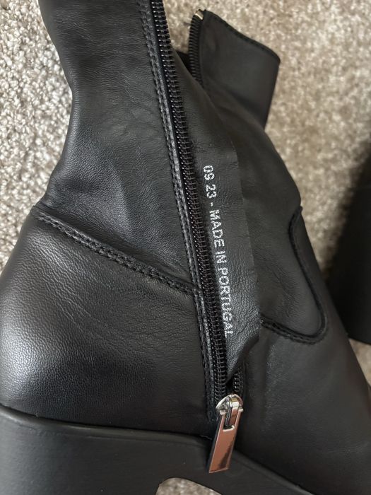 Дамски боти Minelli- ест. кожа
