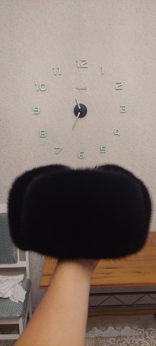 Норковая шапка новая