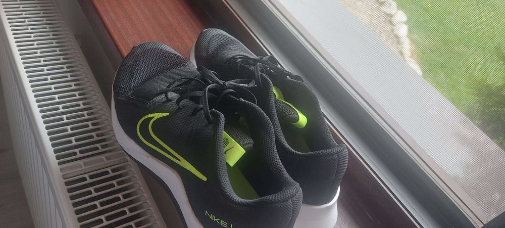 Papuci Nike Mc Trainer 2 Black Lime, marime 44