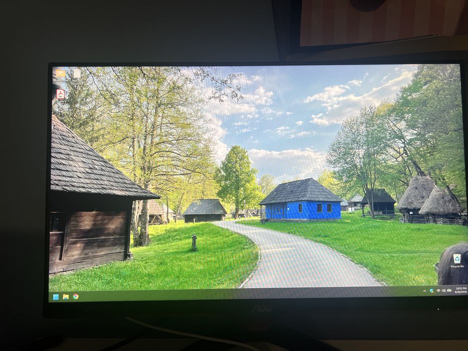 Monitor gaming 165hz AOC