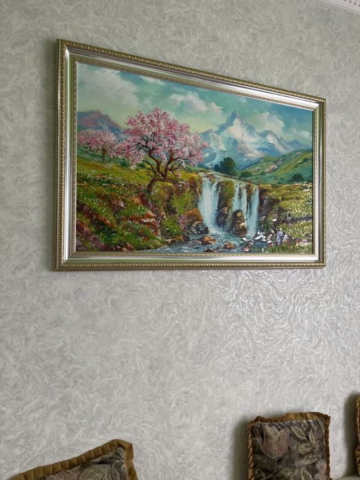 Картина водопад