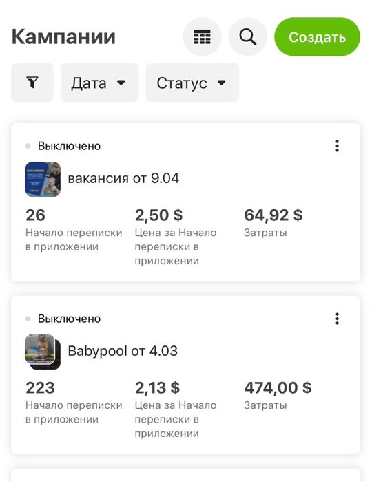 Таргетолог с опытом работы более 3 лет
