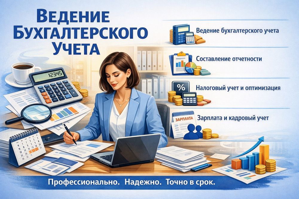 Ведение бухгалтерского учета ИП ТОО