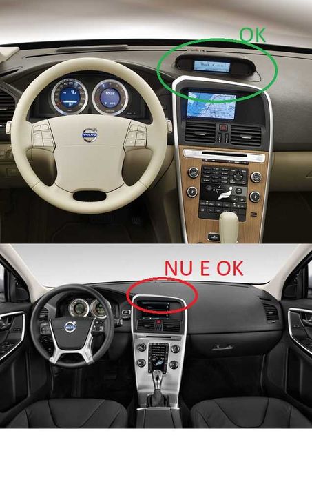 Navigatie Volvo XC60 din 2008 - 2013 Ecran TESLA 9.7 inch 4GB RAM