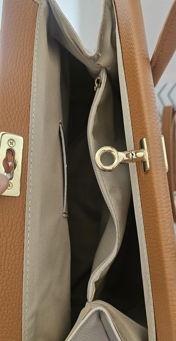 Geanta damă noua superba din piele naturala Made in Italy