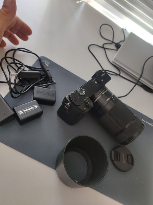 Фотоапарат SONY a 6000 комплект .Обектив SONY 55-210