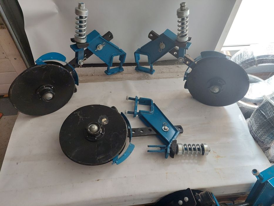 Brazdar fertizare spc cu dublu disc