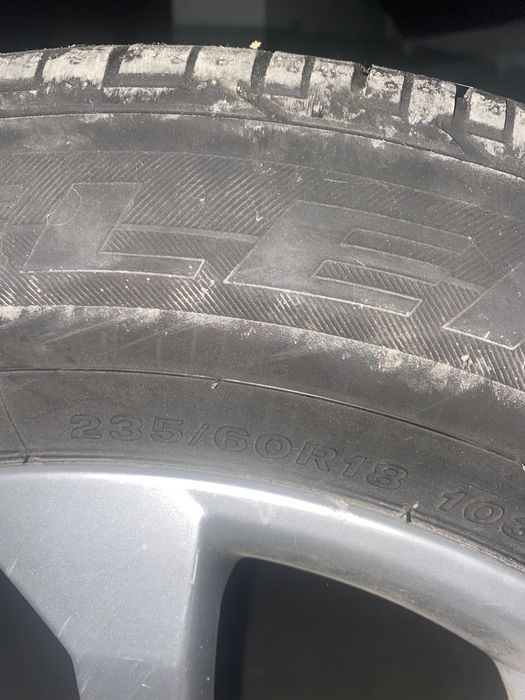 Janta aliaj R 18 plus anvelopa vara Bridgestone Dueler h/t