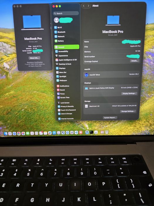 MacBook Pro 16" | M1 Pro | 32GB RAM | 512GB SSD | Stare impecabilă