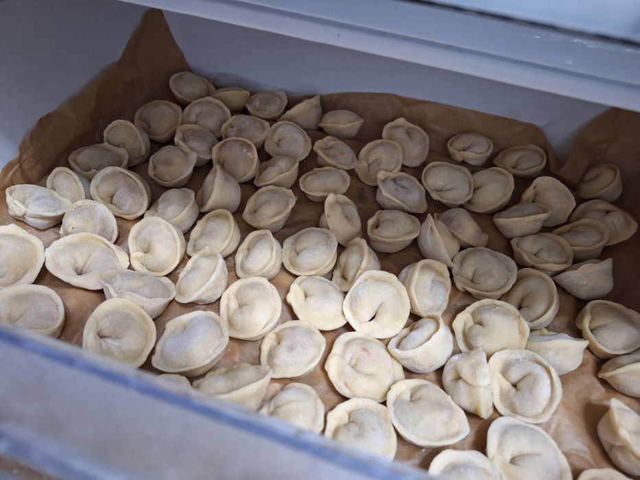 Вареники , пельмени.