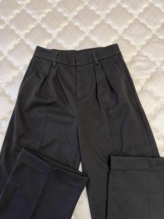 Драповые брюки женские