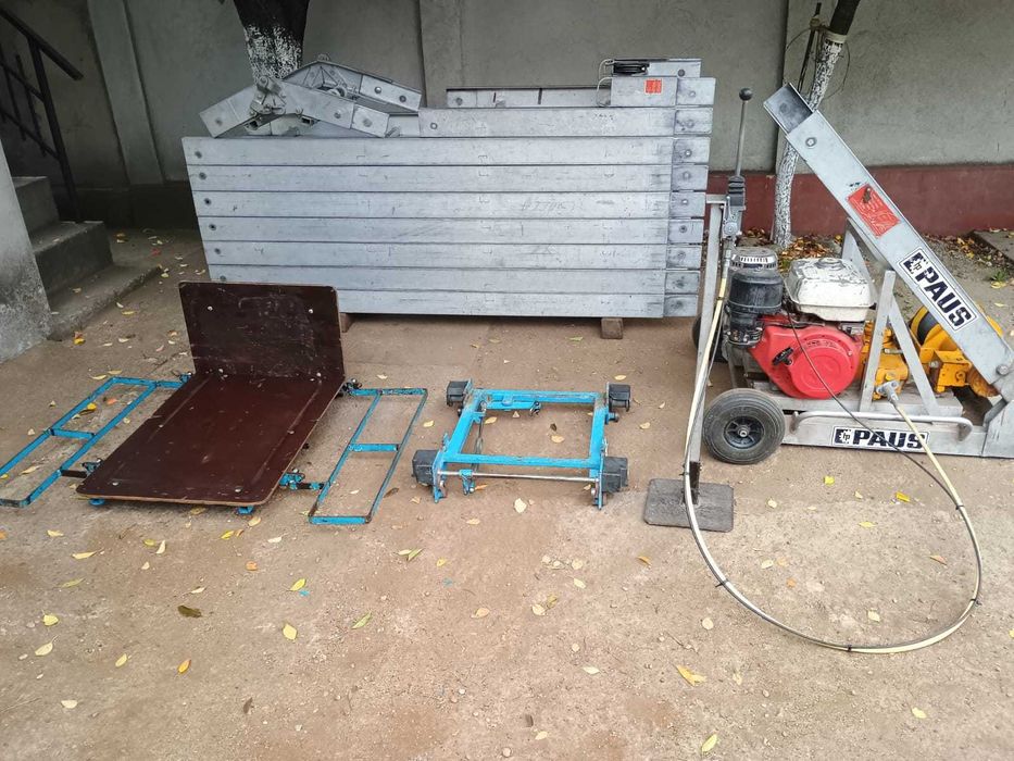 Хаспел,Асансьор, гондола,,строителен кран Paus