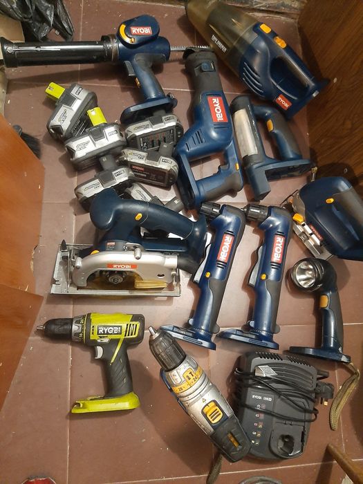 Сет 1 Риоби акумулаторни машини 18v