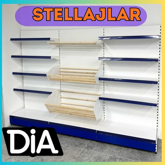 Стеллаж металлический сборный, konstruktiv metall stellajlar