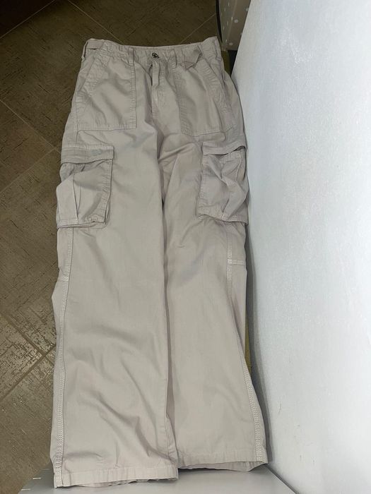 Женски бежови карго панталони
