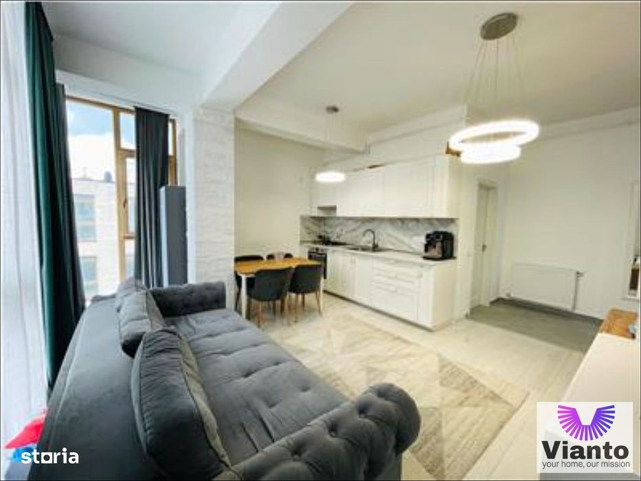 Apartament 2 Camere 58Mp Utili Mobilat Si Utilat Complet | Loc Parcare