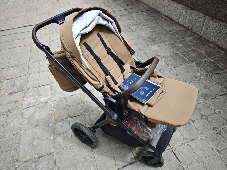 Venicci Комбинирана количка 2 в 1 Claro 2 Caramel