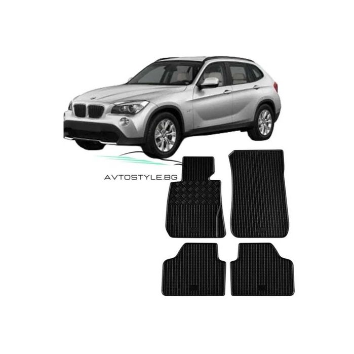 Гумени стелки зa BMW X1 E84, 2009-2015 г., Rigum