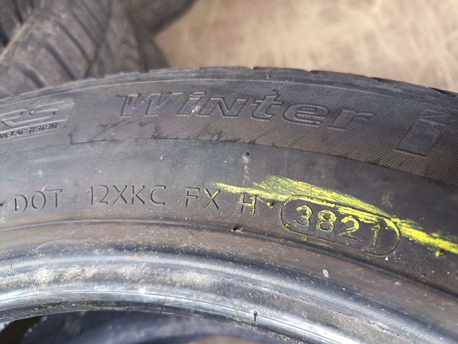 Anvelope MS iarna 225 55 17 hankook runflat 2021 6mm